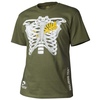 t-shirt Helikon kameleon w klatce piersiowej US green