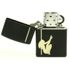 Zapalniczka ZIPPO Girl/Pole, Black Matte