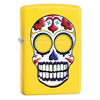Zapalniczka ZIPPO Day of the Dead Skull, Lemon Matte