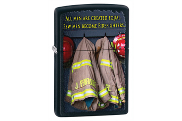 Zapalniczka ZIPPO Fire Brigade, Black Matte