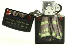 Zapalniczka ZIPPO Fire Brigade, Black Matte