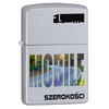 Zapalniczka ZIPPO Szerokości Mobile, Satin Chrome