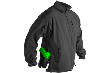 kurtka Helikon Jackal SoftShell czarna