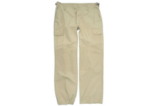 spodnie damskie Mil-Tec US BDU HOSE R/S Prewash khaki