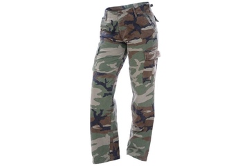 spodnie damskie Mil-Tec US BDU HOSE R/S Prewash us woodland