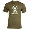 t-shirt Mil-Tec "Allied Star" olive