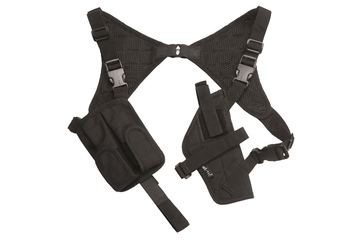 kabura naramienna Mil-Tec Cordura czarna
