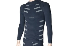koszulka termoaktywna BodyDry Extreme Walk czarno-szara