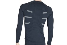 koszulka termoaktywna BodyDry Extreme Walk czarno-szara