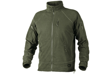 bluza Helikon Alpha TACTICAL Grid Fleece Jacket - olive green