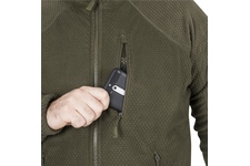 bluza Helikon Alpha TACTICAL Grid Fleece Jacket - olive green