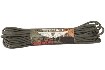 Linka Paracord Teesar 15,24m Foliage 249 kg