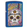 Zapalniczka ZIPPO Skull, Royal Blue Matte