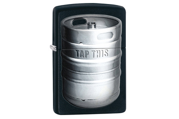 Zapalniczka ZIPPO Barrel, Black Matte