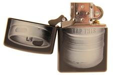 Zapalniczka ZIPPO Barrel, Black Matte