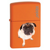 Zapalniczka ZIPPO Mopsik, Orange Matte