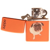 Zapalniczka ZIPPO Mopsik, Orange Matte