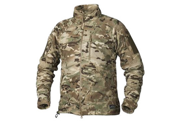 bluza Alpha TACTICAL Grid Fleece Jacket - Tactical Camo