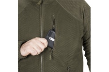 bluza Alpha TACTICAL Grid Fleece Jacket - Tactical Camo