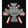 Koszulka Urodzeni Patrioci Narodowe Siły Zbrojne "Krzyż" czarna