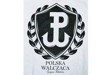 Koszulka Urodzeni Patrioci Ojczyzna bohaterów "Polska Walcząca" biała