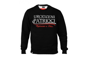 Bluza Urodzeni Patrioci Urodzeni Patrioci - Wychowani w Polsce czarna