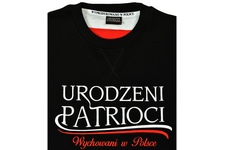 Bluza Urodzeni Patrioci Urodzeni Patrioci - Wychowani w Polsce czarna
