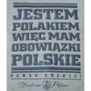 Bluza Urodzeni Patrioci Jestem Polakiem-więc mam obowiązki polskie j. melanż