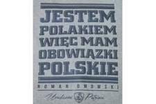 Bluza Urodzeni Patrioci Jestem Polakiem-więc mam obowiązki polskie j. melanż