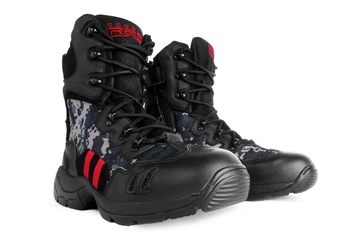 buty Double Red Combat Digital Black