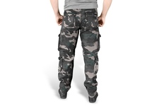 Spodnie SURPLUS AIRBORNE SLIMMY Black Camo Washed