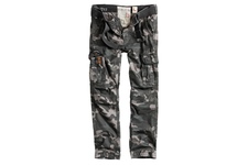 Spodnie SURPLUS PREMIUM SLIMMY Black Camo