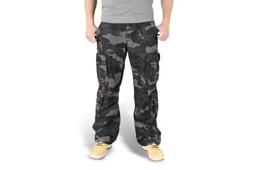 Spodnie SURPLUS AIRBORNE VINTAGE Black camo