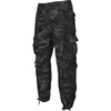 Spodnie BRANDIT Pure Vintage Black Camo