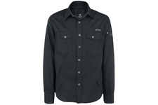 Koszula BRANDIT SlimFit Shirt Black
