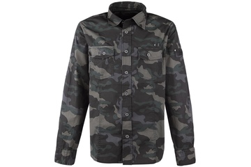 Koszula BRANDIT SlimFit Shirt Darkcamo