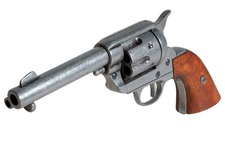 Replika rewolweru COLT z 1886 r. kal.45,  srebrne wykończenie