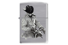 Zapalniczka ZIPPO Kowboj, Street Chrome