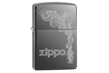 Zapalniczka ZIPPO Zippo Scroll, Black Ice