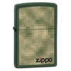 Zapalniczka ZIPPO Pixels, Green Matte