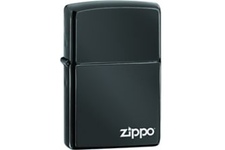 Zapalniczka ZIPPO Ebony with Zippo logo