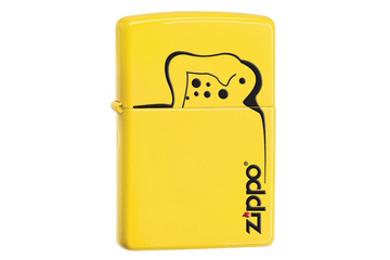 Zapalniczka ZIPPO Logo, Lemon Matte