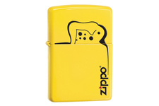 Zapalniczka ZIPPO Logo, Lemon Matte