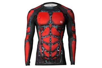 Rashguard termoaktywny RED IS BAD Protektor bitewny CZ-XG-15 dł. rękaw