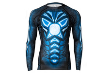 Rashguard termoaktywny RED IS BAD Zbroja energetyczna 8-panelowy dł.  rękaw