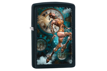 Zapalniczka ZIPPO Czas, Black Matte