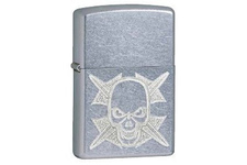 Zapalniczka ZIPPO Skull, Street Chrome