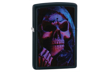 Zapalniczka ZIPPO Death, Black Matte