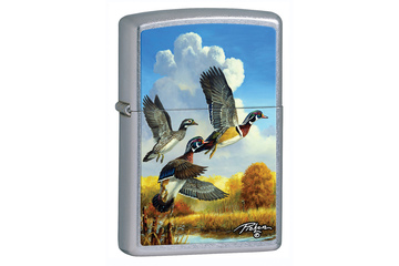 Zapalniczka ZIPPO Dzikie Kaczki, Street Chrome