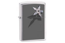 Zapalniczka ZIPPO Ninja, Brushed Chrome